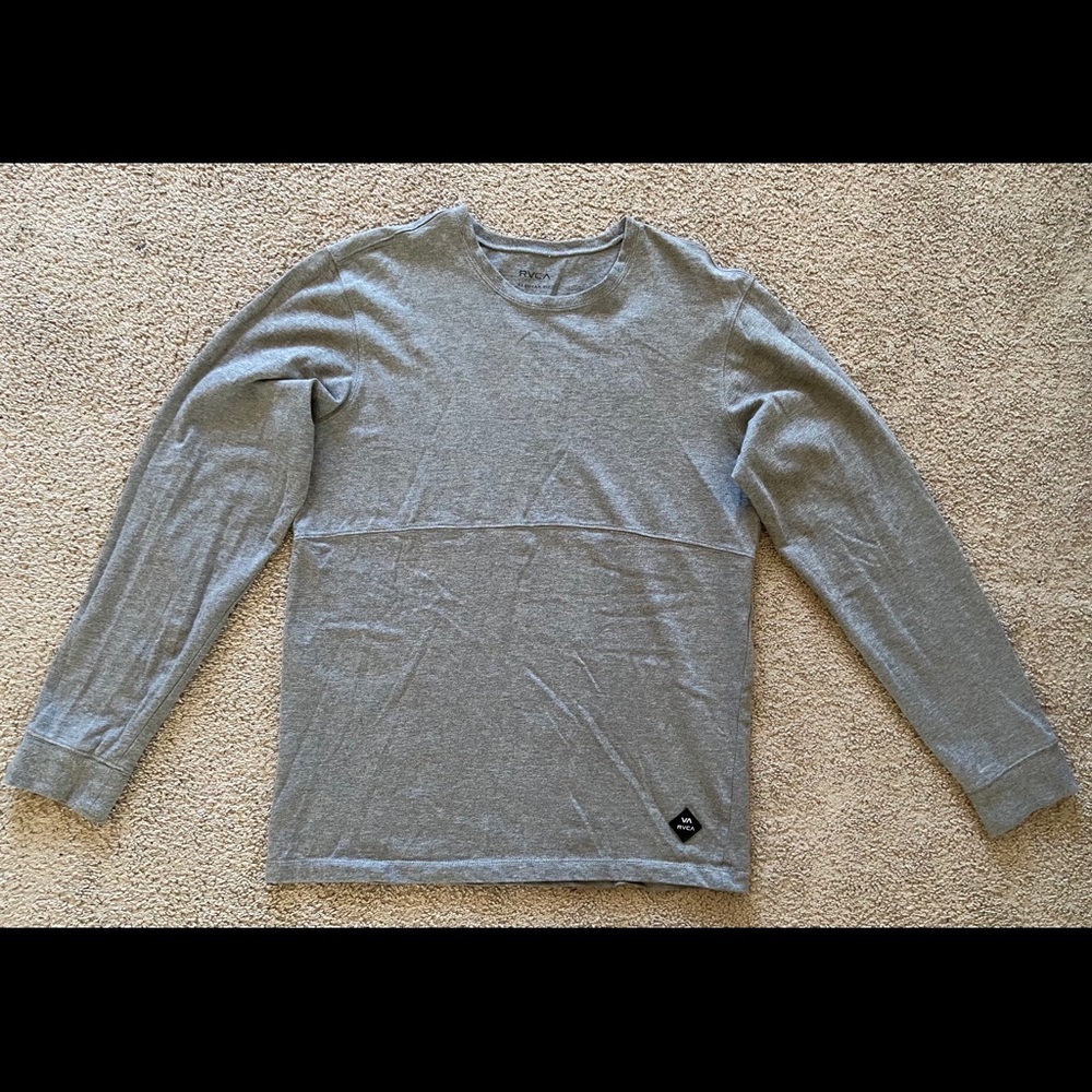 Rvca embroidered long sleeve Medium